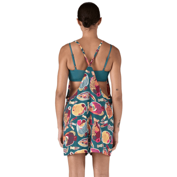 Salopette Patagonia Tidal Threads Romper Women Wrasse: Wetland Blue