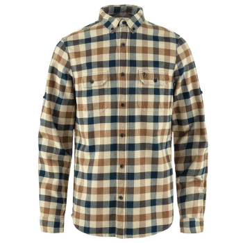 Chemises a manches longues Fjällräven Skog Shirt Men Fossil-Dark Navy