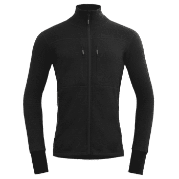 Sweat-shirt Devold Egga Grid Merino Jacket Men 960A CAVIAR