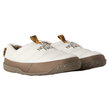 Chaussures The North Face Nuptse Mule Women EI6 WHITE DUNE/MOCHA BROWN