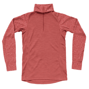 T-shirt a manches longues Devold Duo Active Zip Neck Women (328 244) 753A  MARSALA