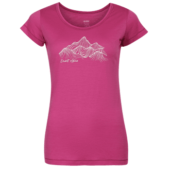T-shirt a manches courtes Direct Alpine Furry Lady 2.0 orchid (Silent hills)