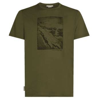 T-shirt a manches courtes Icebreaker Merino 150 Tech Lite SS Tee Summit Men LODEN