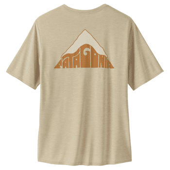 T-shirt a manches courtes Patagonia Cap Cool Daily Graphic Shirt Lands Men Driftways: Pumice X-Dye