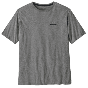 T-shirt a manches courtes Patagonia Fitz Roy Icon Responsibili-Tee Men Gravel Heather