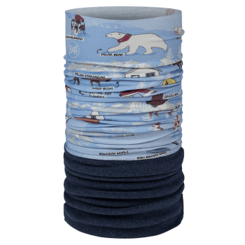 Écharpe Buff Polar IMUS WASHED BLUE