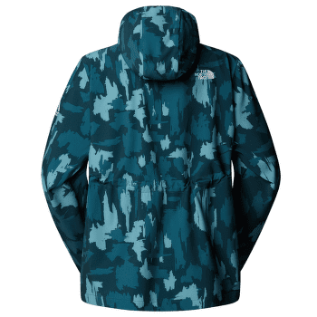 Veste The North Face MOUNTAIN ATHLETICS HOODED WIND JKT-PRI Women DQD DEEP CYPRESS PAINTED MOUNTAINS PRINT