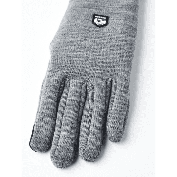 Gants Hestra Gravita Merino Liner - 5 finger Grey
