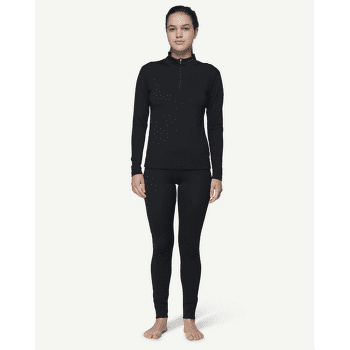 T-shirt a manches longues Devold Breeze Half Zip Neck Women 950A BLACK