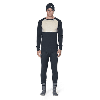 T-shirt a manches longues Devold Expedition Merino Silk Shirt Men 284C INK/OFFWHITE