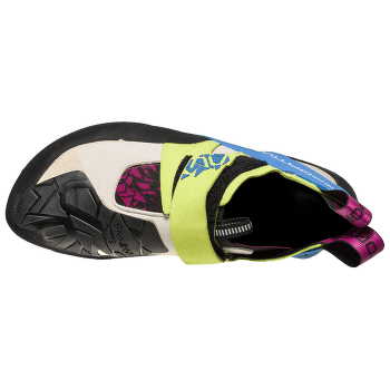 Chaussons d'escalade La Sportiva Skwama Women (20L) APPLE GREEN/COBALT BLUE
