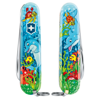 Couteau Victorinox My First Victorinox, Children Set, Dolphin Edition