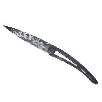 Couteau Deejo Tattoo Black Ride or Die – Ebony wood