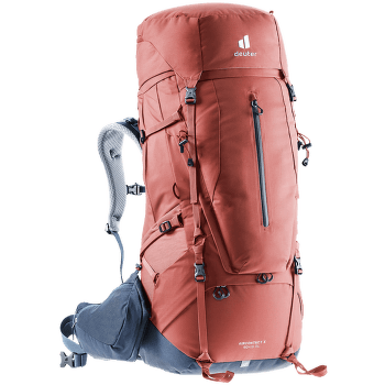Sac a dos deuter Aircontact X 60+15 SL redwood-ink