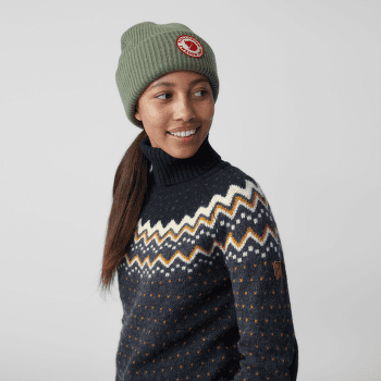 Pull Fjällräven Övik Knit Roller Neck Women Navy-Dark Navy