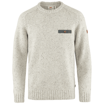 Pull Fjällräven Lada Round-neck Sweater Men Chalk White