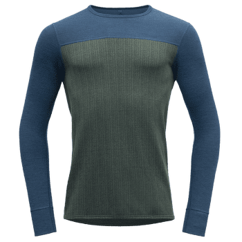 T-shirt a manches longues Devold Kvitegga Shirt Men 427C WOODS/BLUE
