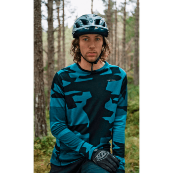 T-shirt a manches longues Devold Klovstien Merino Shirt Men 130A FLAME