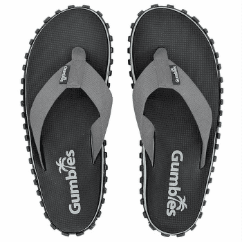 Tongs Gumbies Gumbies Duckbill - Black and Grey Black / Grey