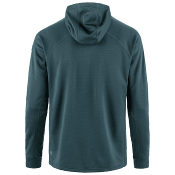 Sweat-shirt Fjällräven Abisko Grid Fleece Hoodie Men Mountain Blue