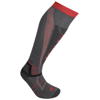 Chaussettes hauteur genou Lorpen T3 SKI SUPERLIGHT Women 5767 DARK GREY