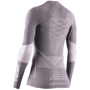 T-shirt a manches longues X-Bionic Energy Accumulator 4.0 Shirt Round Neck Women Dusty Lavender/Arctic White
