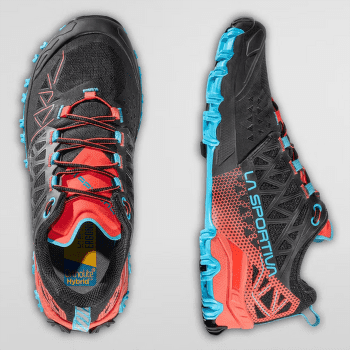 Chaussures La Sportiva Bushido II GTX Women Black/Hibiscus