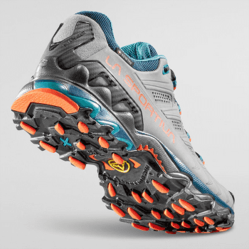 Chaussures La Sportiva Ultra Raptor II Leather GTX Women Grey/Cherry Tomato
