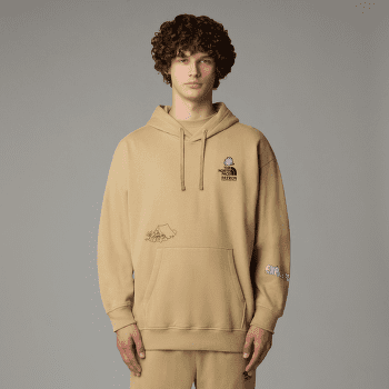 Sweat-shirt The North Face UNISEX MOUNTAIN CLEANUP OVERSIZED HOODIE Khaki Stone