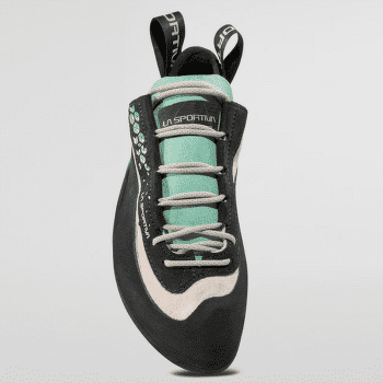 Chaussons d'escalade La Sportiva Miura Women White/Jade Green_W00E04