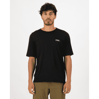 T-shirt a manches courtes Mons Royale Diversion Merino Bike Jersey Short Sleeve Black