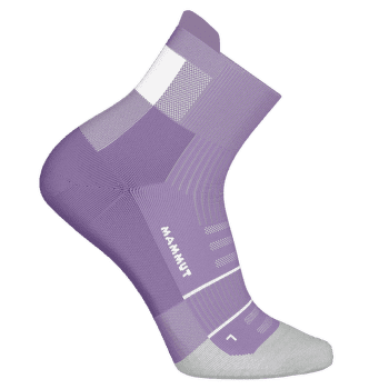 Chaussettes Mammut Mountain Running Lightweight Merino Quarter Socks 18707 Lavandin-White