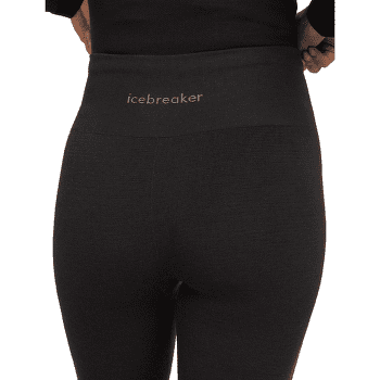 Leggings Icebreaker Merino Seamless Active 25 inch Tights Women BLACK