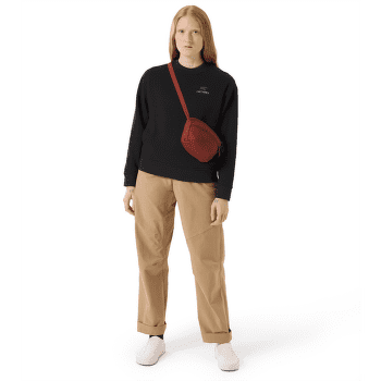 Sweat-shirt Arcteryx Emblem Fleece Crew Women Black