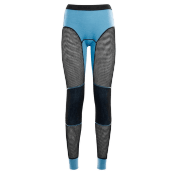 Leggings Aclima WoolNet Longs Women Azure Blue / Jet Black