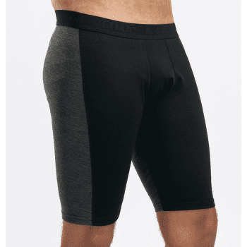 Shorts Aclima WarmWool Long Shorts W/Windwool Men Jet Black / Marengo