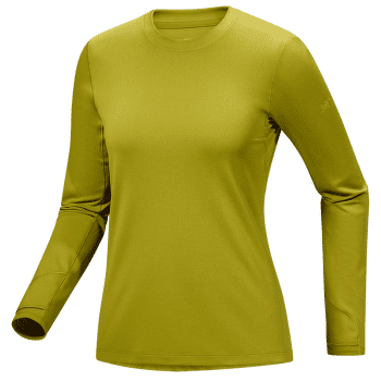 T-shirt a manches longues Arcteryx Taema Thermal Crew LS Women Olive Moss Heather