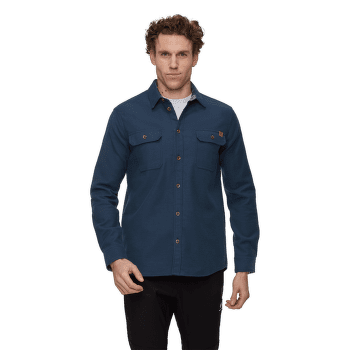 Chemises a manches longues Mammut Tamaro Overshirt Men marine 5118
