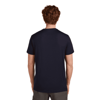 T-shirt a manches courtes Icebreaker Merino 150 Tech Lite SS Tee Mountain Pulse Men Midnight Navy