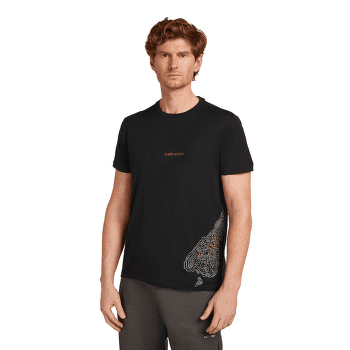 T-shirt a manches courtes Icebreaker Merino 150 Tech Lite SS Tee 30th Anniversary Men BLACK