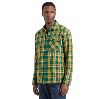 Chemises a manches longues La Sportiva RAMBLER LINED FLANNEL SHIRT MEN Night Sky/Savana
