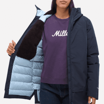 Veste longue Millet CHAMONIX WARM PARKA WOMEN NAVY
