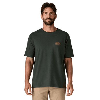 T-shirt a manches courtes Patagonia Strataspire Responsibili-Tee Men Old Growth Green