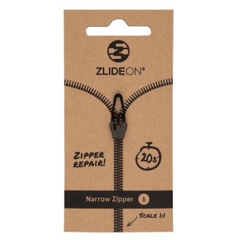 ZlideON Repair slider for narrow zipper Black