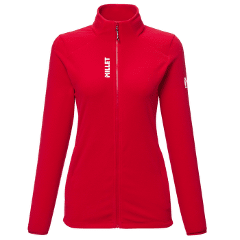 Sweat-shirt Millet UBIC LIGHTGRID JACKET WOMEN ROUGE A14