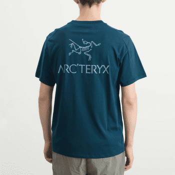 T-shirt a manches courtes Arcteryx Kragg SL Cotton Bird Word SS Men Nightscape / Lt Night