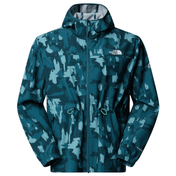 Veste The North Face MOUNTAIN ATHLETICS HOODED WIND JKT-PRI Women DQD DEEP CYPRESS PAINTED MOUNTAINS PRINT