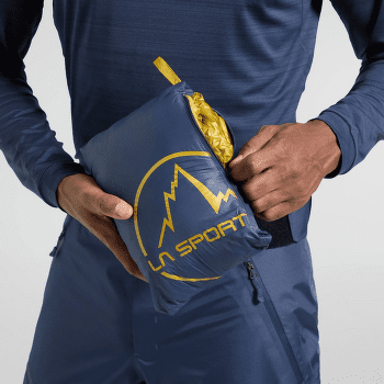 Veste La Sportiva ALPINE GUIDE PRIMALOFT HOODY MEN Night Sky/Mountain Red