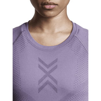 T-shirt a manches courtes X-Bionic X-BIONIC® XCEED RUN SHIRT SS WOMEN X Black/Rhino Grey