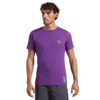 T-shirt a manches courtes La Sportiva Climbing on the Moon T-Shirt Men Nero/Giallo